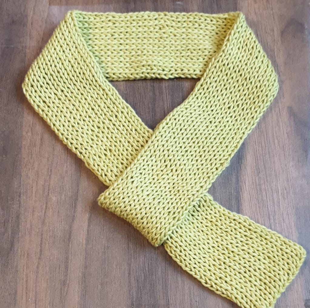 écharpe-bio-bébé-tricot-fait-main-biologique