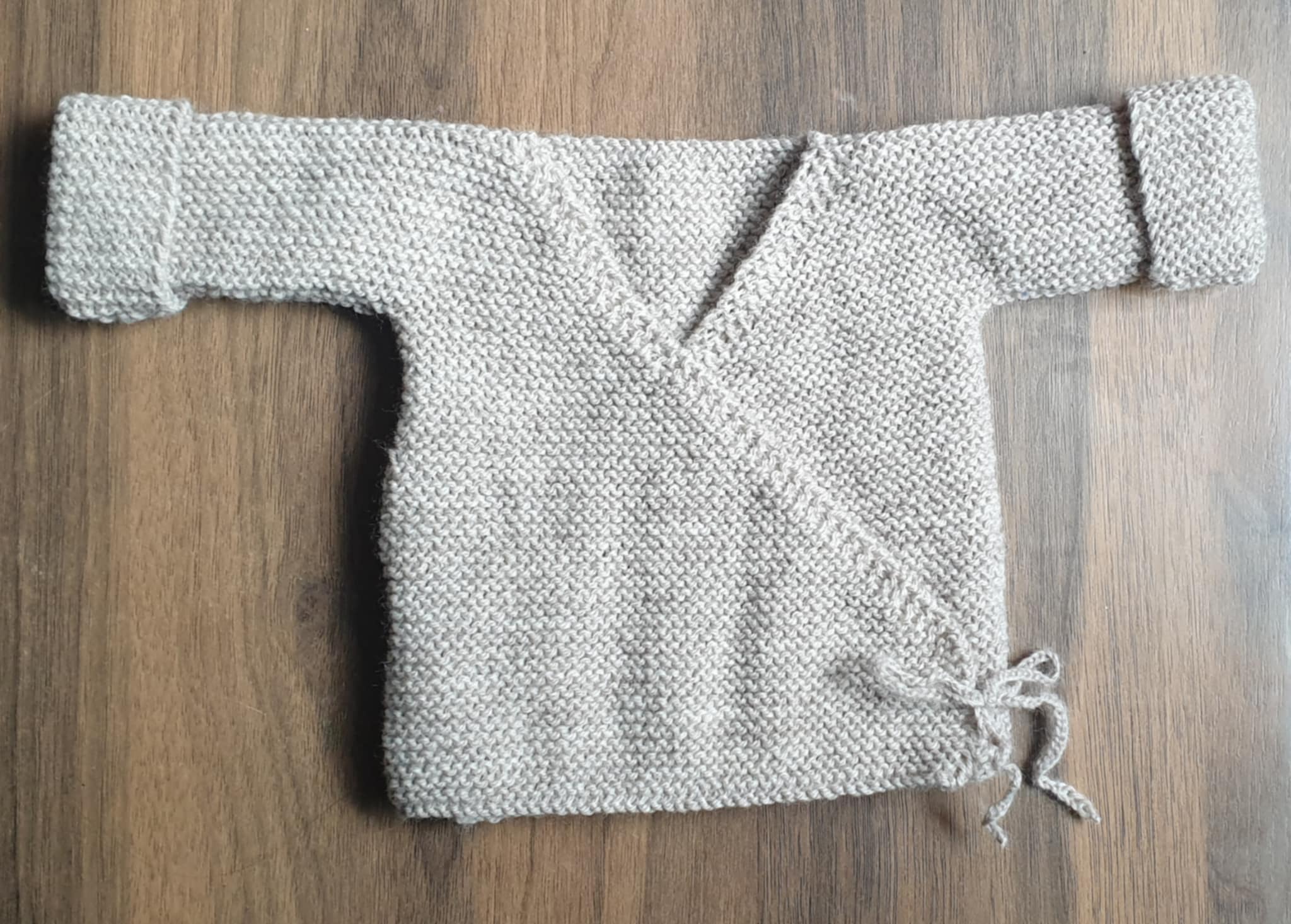 cache cœur 100% bio en tricot fait main personnalisable